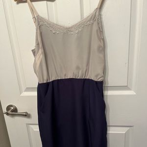 BCBG Generation duo colored dress with lace